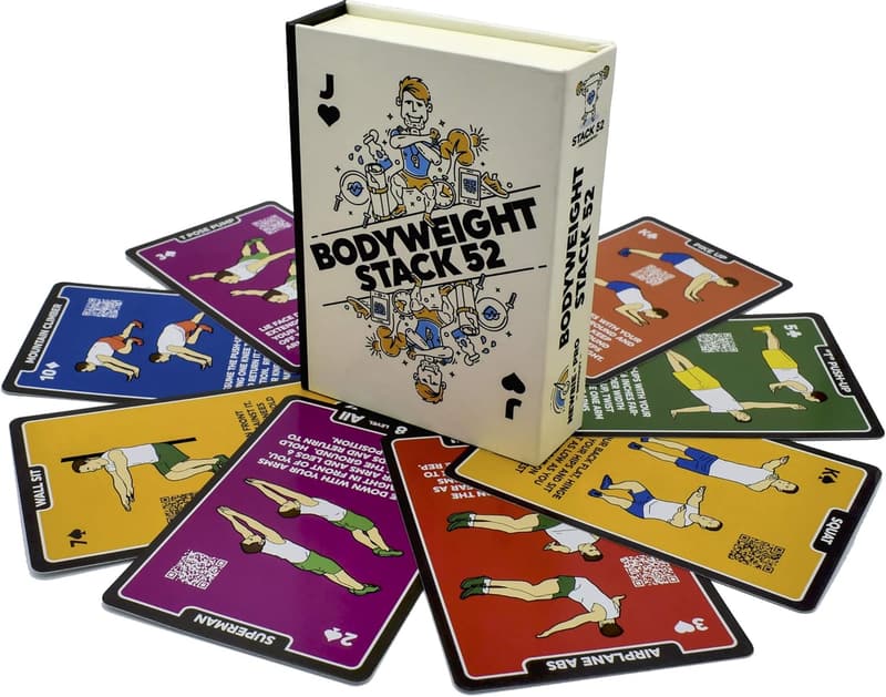 Bodyweight Workout Playing Cards - No Equipment Needed