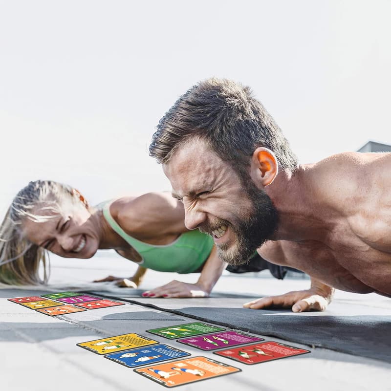 Bodyweight Workout Playing Cards - No Equipment Needed