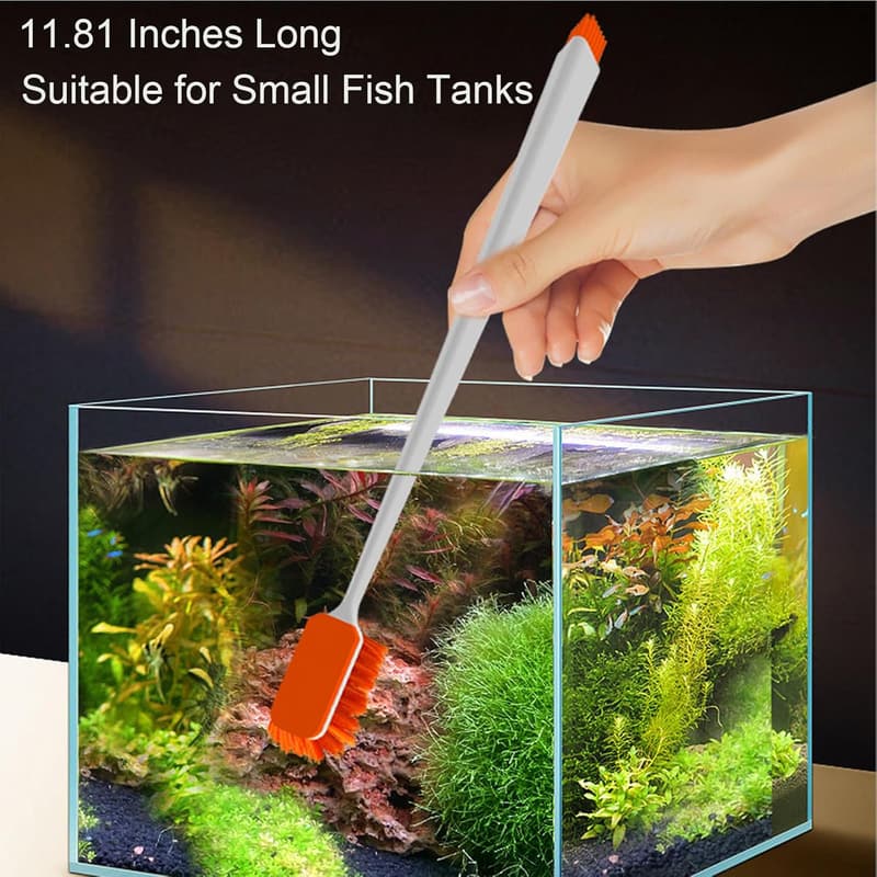 Aquarium Algae Scraper Brush for Glass & Acrylic Tanks