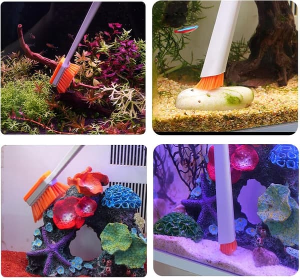 Aquarium Algae Scraper Brush for Glass & Acrylic Tanks