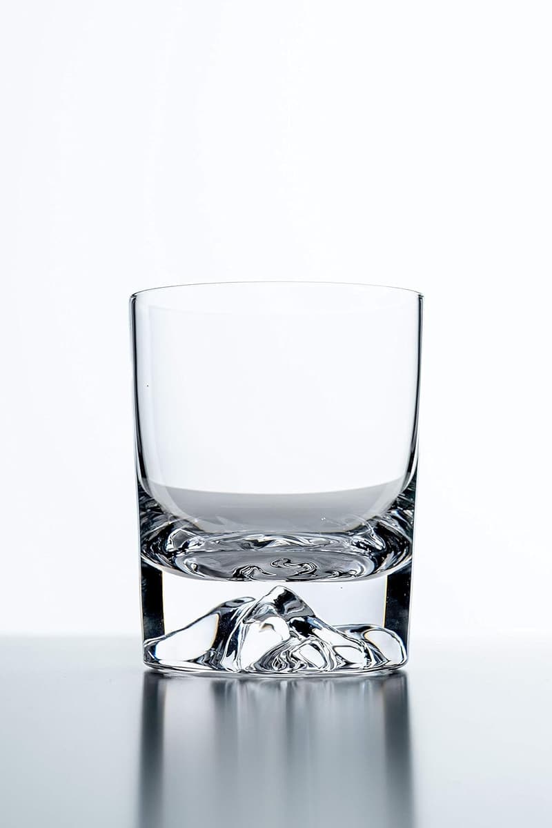 Mountain Whiskey Glass Set - 10oz Crystal Cocktail Glasses (Set of 2)
