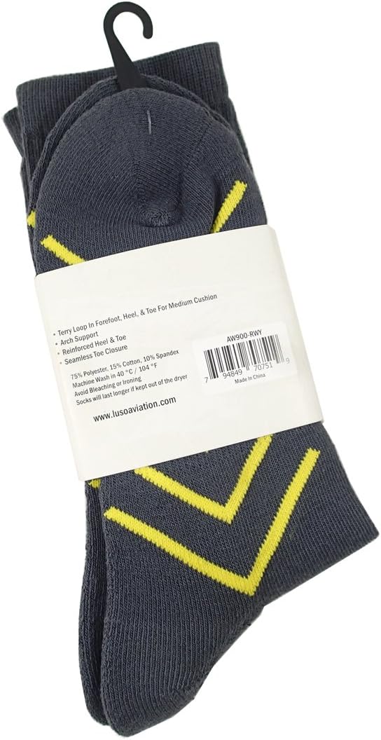 Aviation-Themed Premium Crew Socks for Enthusiasts