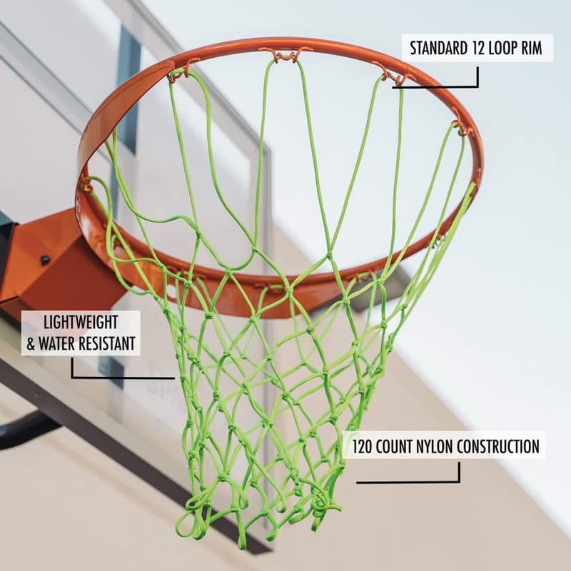 Heavy-Duty Weather-Resistant Basketball Net Replacement - 21