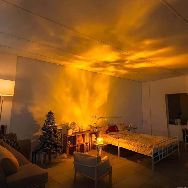 16-Color Ocean Wave Projector Light with App Remote