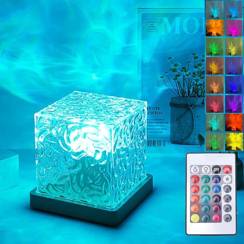 Northern Lights Aurora Projector Lamp with Remote Control