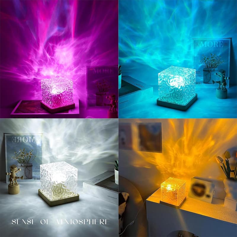 Northern Lights Aurora Projector Lamp with Remote Control