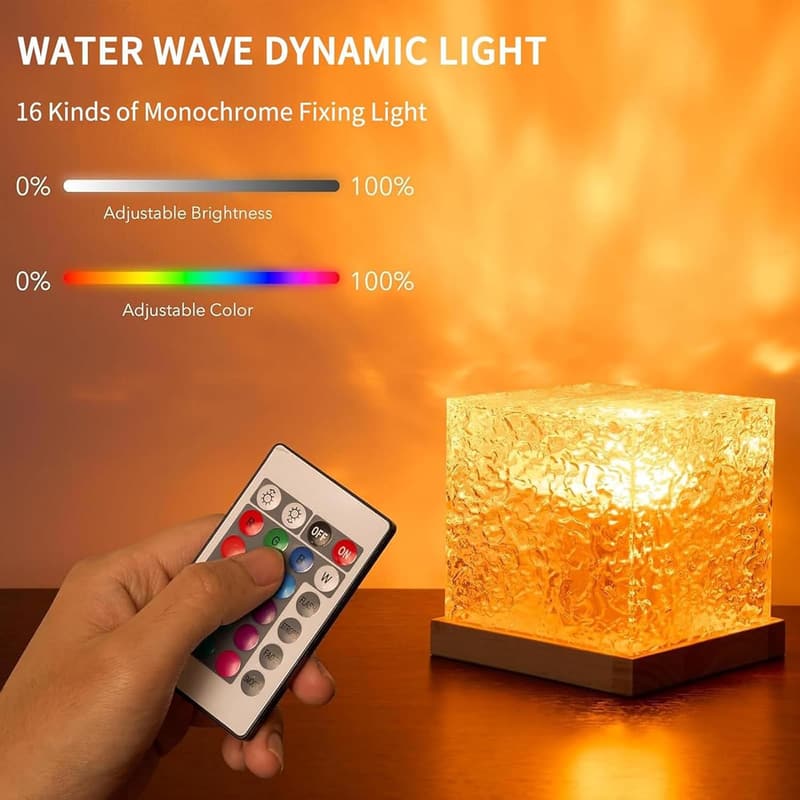 Northern Lights Aurora Projector Lamp with Remote Control