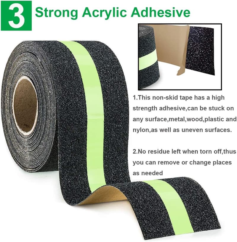 Glow-in-the-Dark Anti-Slip Safety Tape - 2