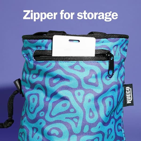 Rock Climbing Chalk Bag with Adjustable Belt & Phone Pocket