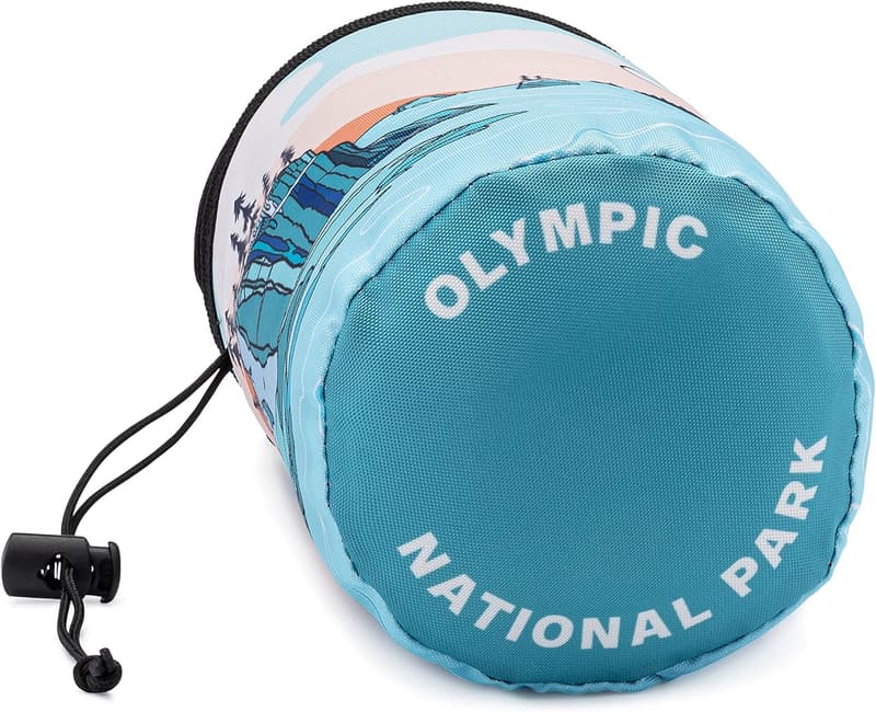 Climbing Chalk Bag with Drawstring Closure and Adjustable Belt