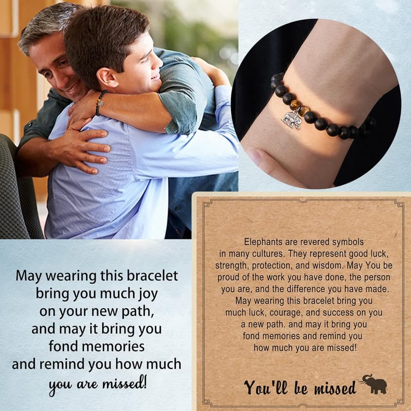 2024 Retirement Gift: Good Luck Bracelet for Coworkers