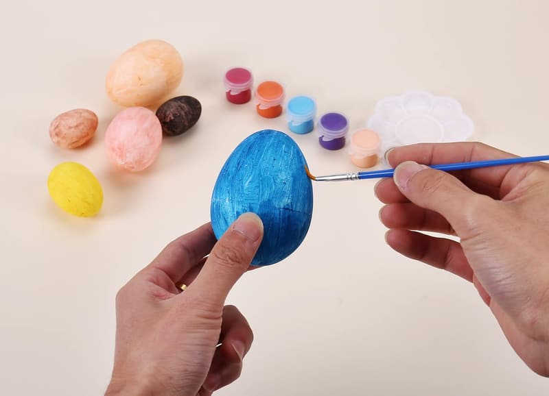 Easter Craft Foam Eggs, 6-Pack, 6-Inch Polystyrene