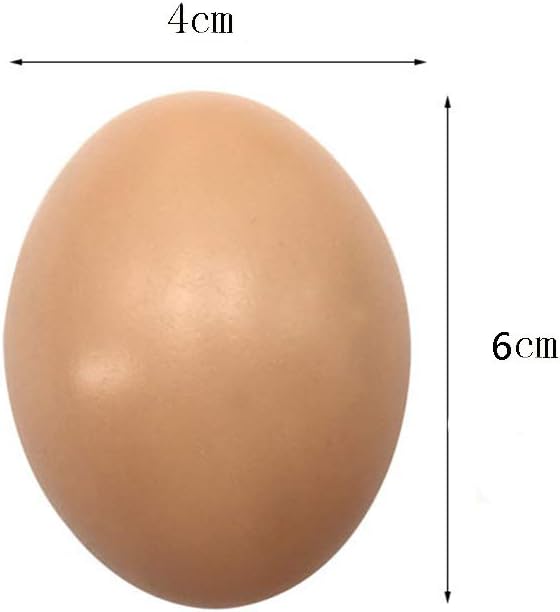20 PCS Realistic Plastic Eggs for DIY Easter Decorations