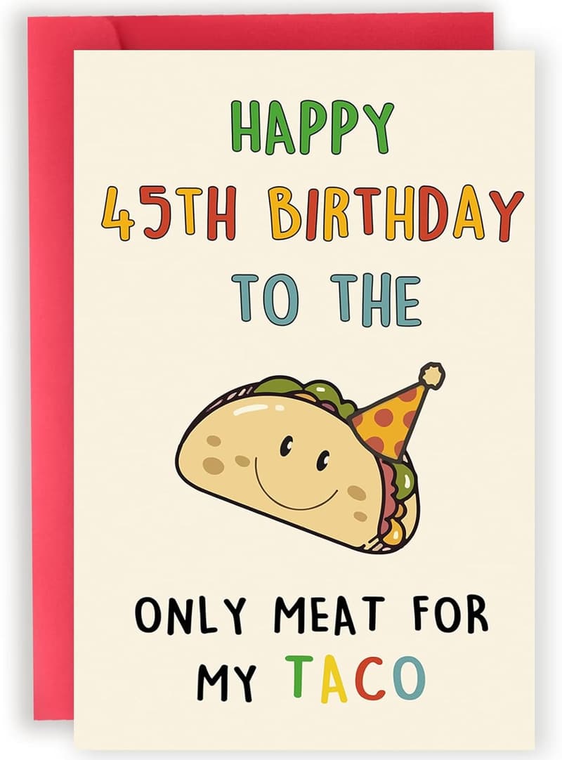 45th Birthday Decorations & Gifts for Men