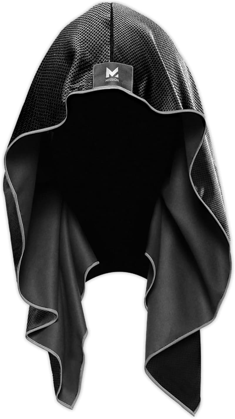Cooling Hoodie Towel - Instant Cool, UPF 50, Ideal for Sports