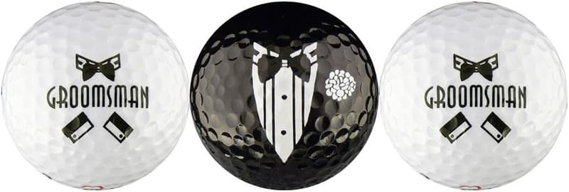 Groomsman Wedding Golf Ball Gift Set