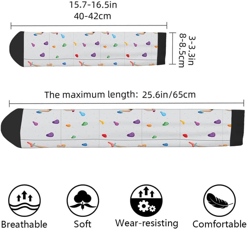 Novelty Dachshund Socks with Contrast Colors - Gift for All