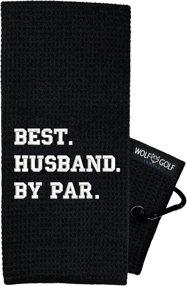 Embroidered Golf Towel for Men - 