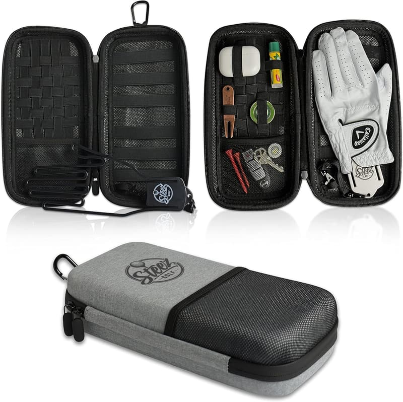 Golf Bag Organizer - Airtight, Water-Resistant Accessory Case