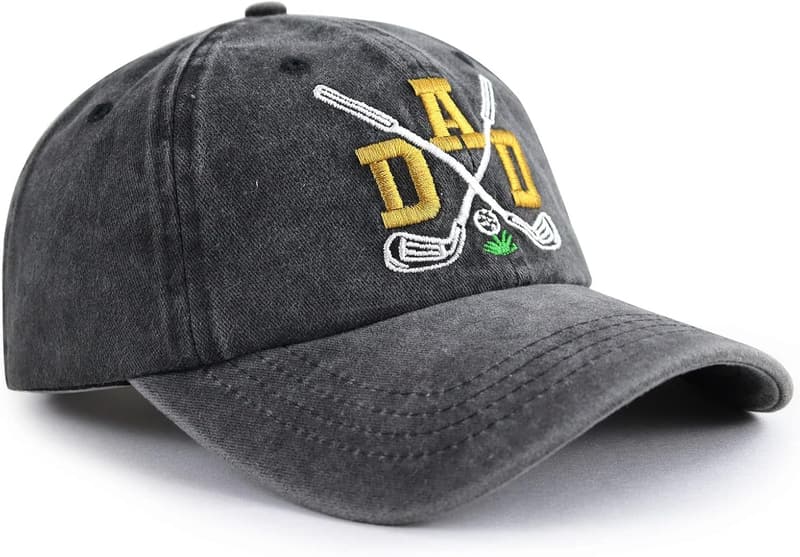 Funny Embroidered Cotton Dad Hat for Men