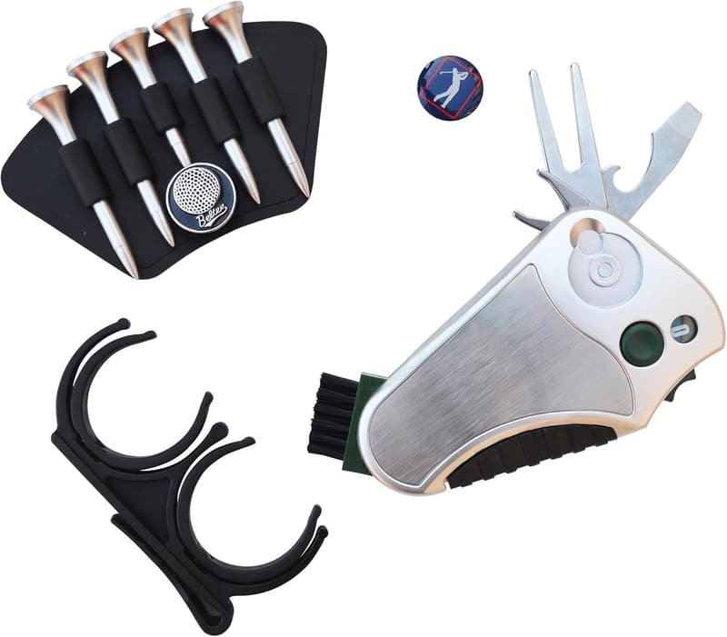 Golf Gift Set for Enthusiasts: Stroke Counter & Accessories