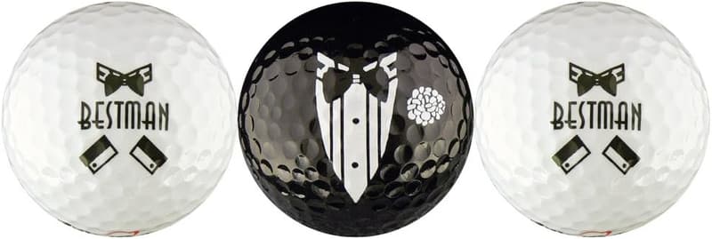 Best Man Golf Ball Gift Set for Weddings