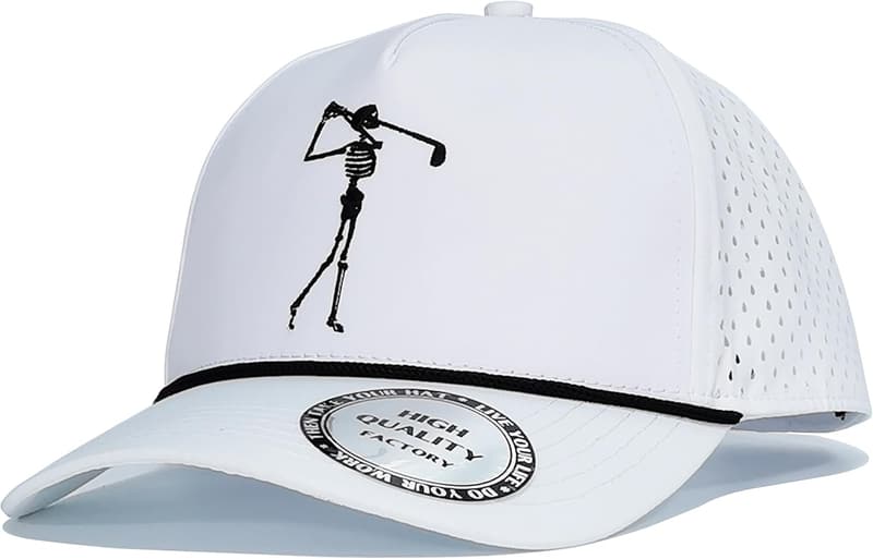 Humorous Golf Skull Cap – Fun Gift for Men and Women