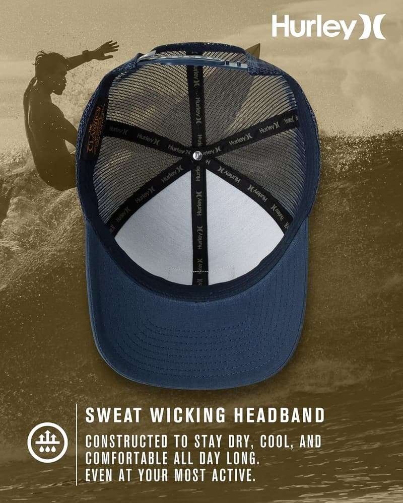 Men's Fairway Trucker Cap - Mesh Panel Snapback Hat