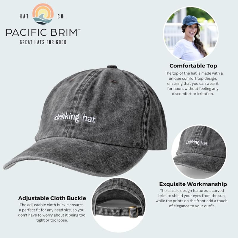 Classic Adjustable Cotton Baseball Hat for Men and Women