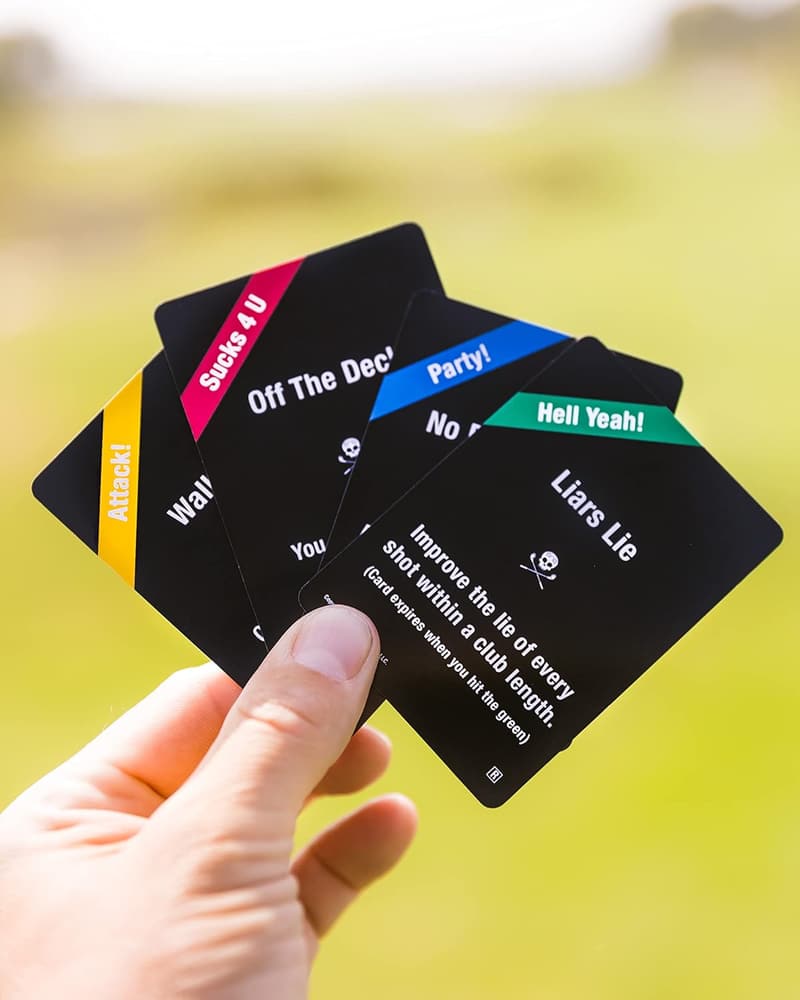 Golf Card Game for Fun with Friends | 107 Interactive Cards