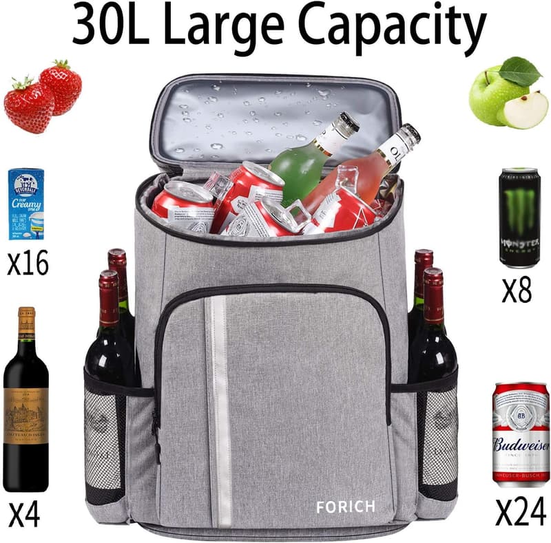 Insulated Waterproof Backpack Cooler for Men & Women