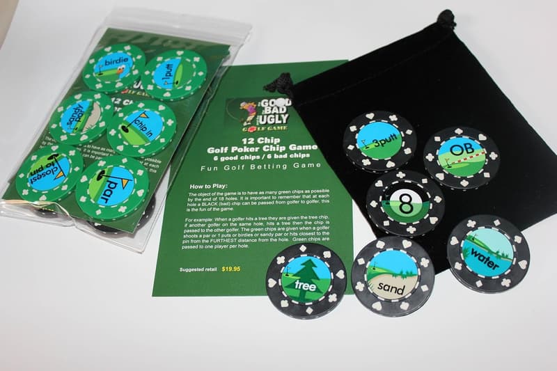 Golf Poker Chip Set