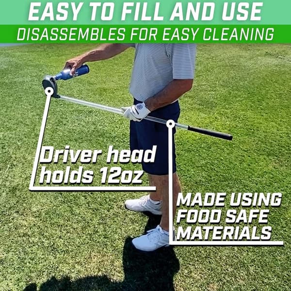 Ultimate Beer Bong Golf Club - Novelty Party Gift for Golfers