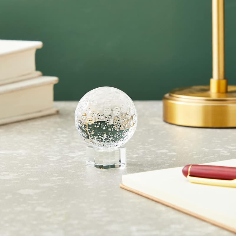 Crystal Golf Trophy for Sports Tournaments - 2 x 3 英寸