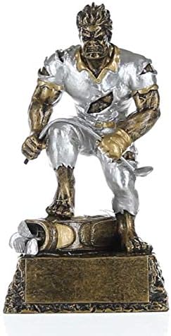 Funny Frustrated Monster Golf Trophy for Tournaments
