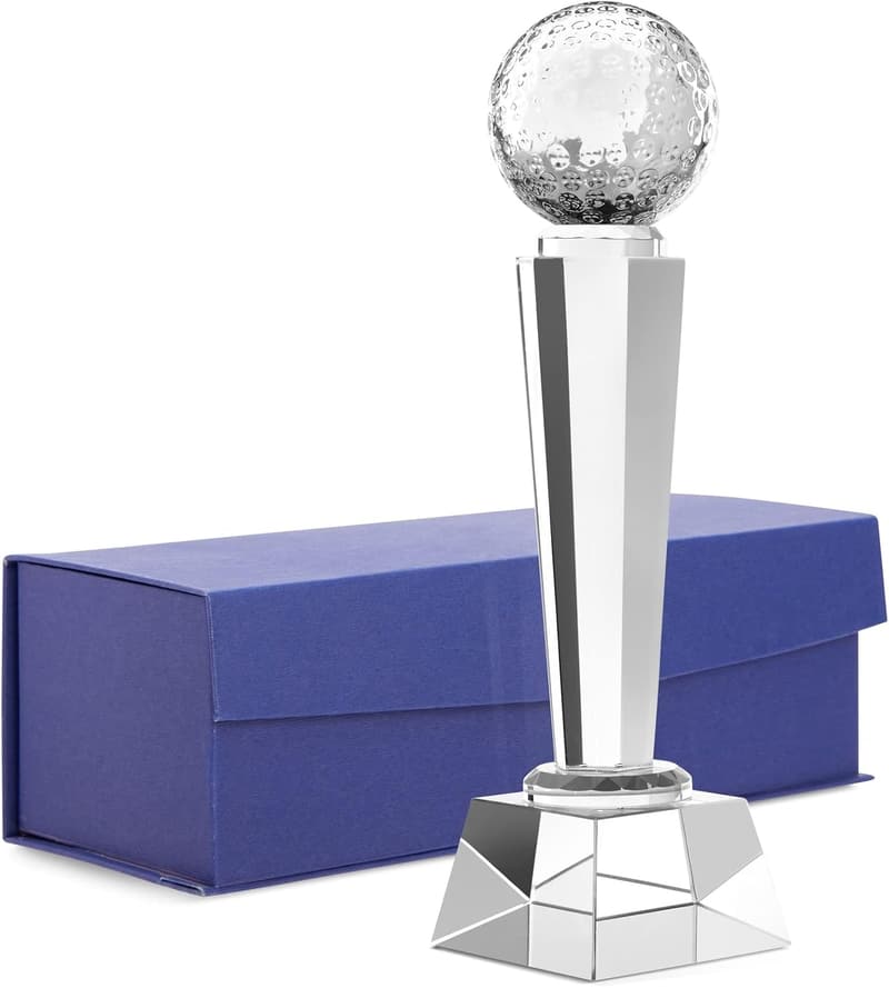 Golf Trophy Award with Elegant Gift Box - 9 英寸