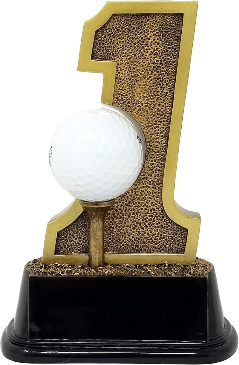 Golf Hole-in-One Trophy - 6 Inch, Custom Engravable Award