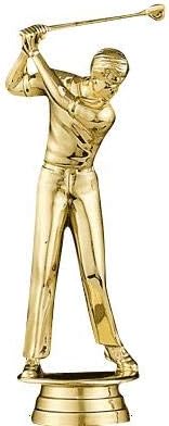 Personalized Male Golfer Trophy with Custom Engraving, 7.25