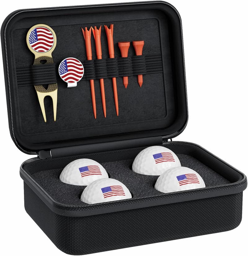 Golf Accessories Set for Men and Women with Premium Case