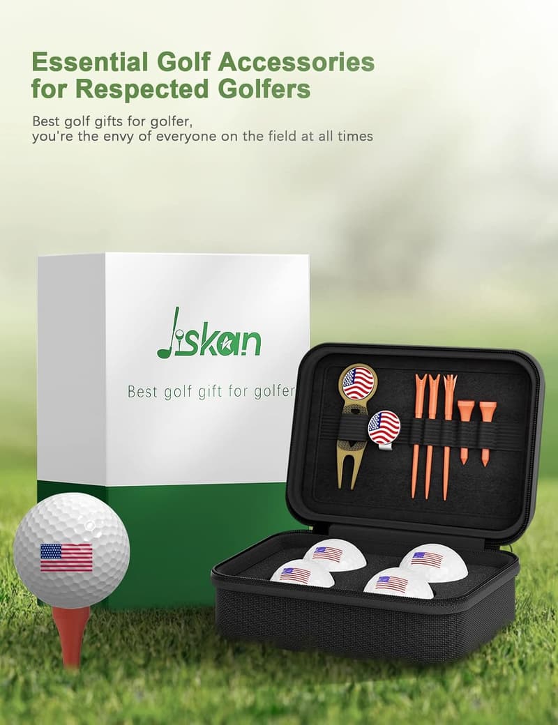 Golf Accessories Set for Men and Women with Premium Case