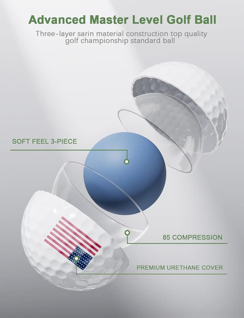 Golf Accessories Set for Men and Women with Premium Case