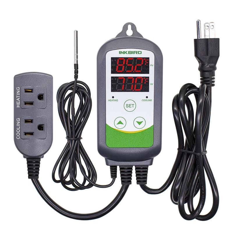 Inkbird ITC-308 Digital 2-Stage Temperature Controller 110V