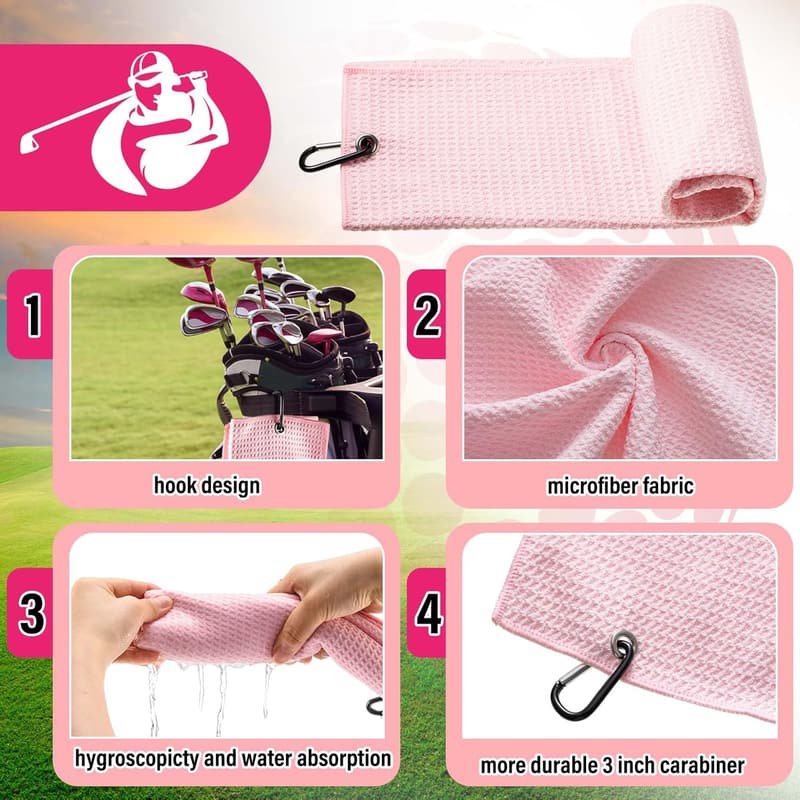 Golf Accessories Kit - 12 Pcs with Bag, Tees, Marker & Tools