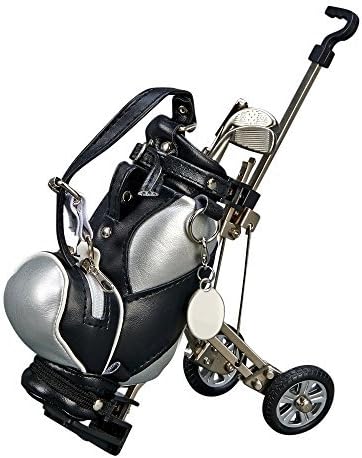 Golf Pens Set with Bag Holder - 4-Piece Collection