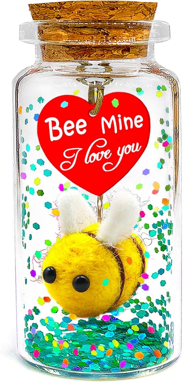 Valentine's Day Message in a Bottle Gift for Couples