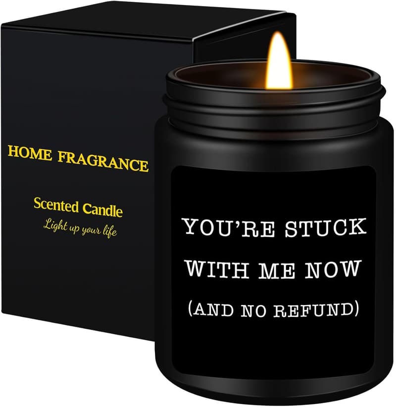 Sandalwood Scented Candle for Men - Valentine's & Anniversary Gift