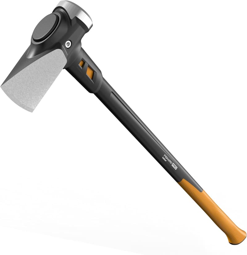 Fiskars 8 lb. Splitting Maul with Shock-Absorbing Handle