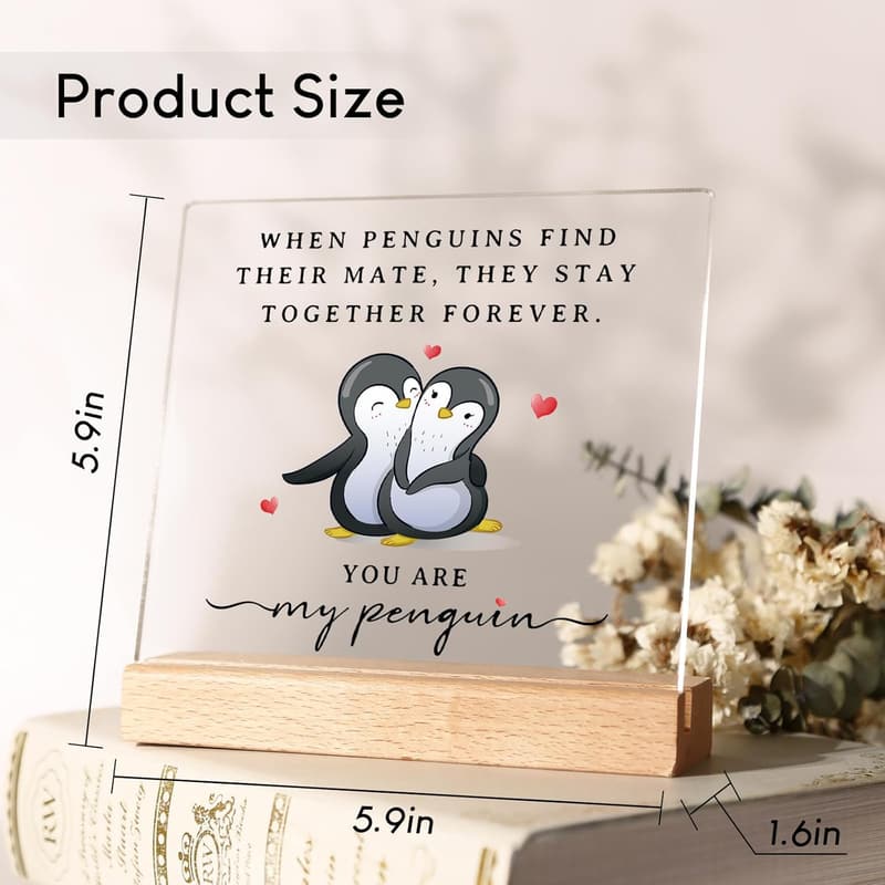 Wedding Anniversary Acrylic Plaque - Gifts for Couples