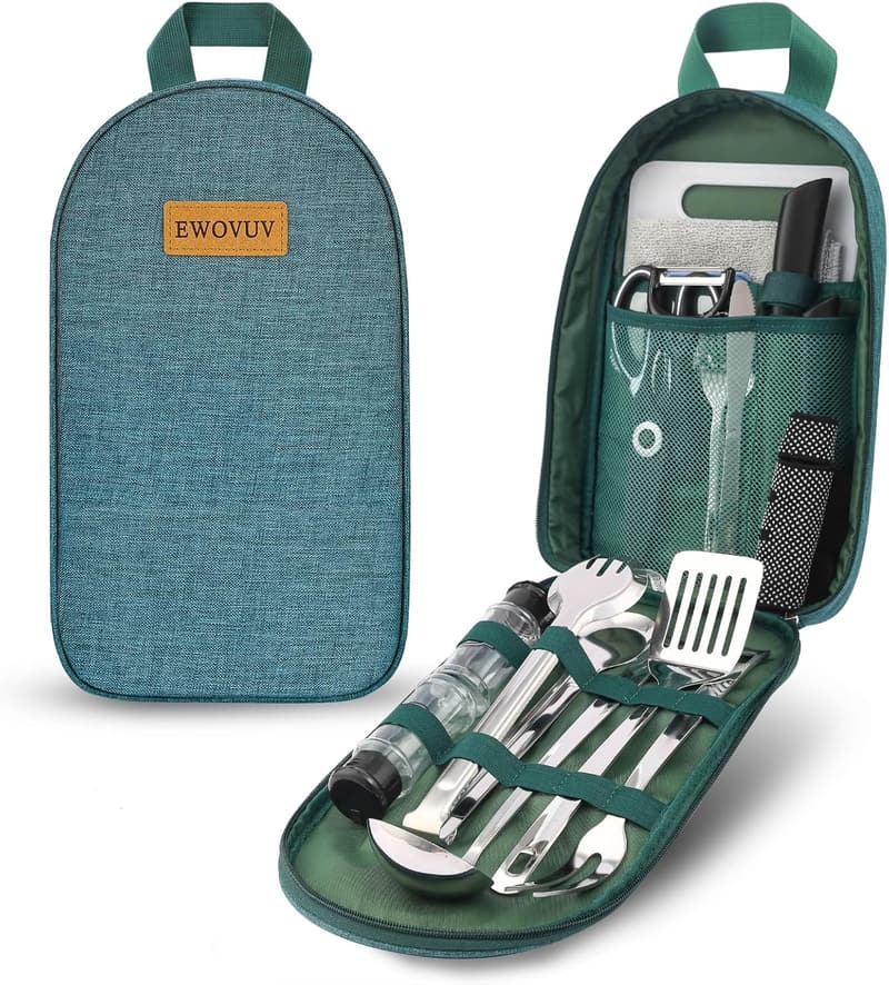 Camping Cooking Utensils Set - Portable Essentials for Campers