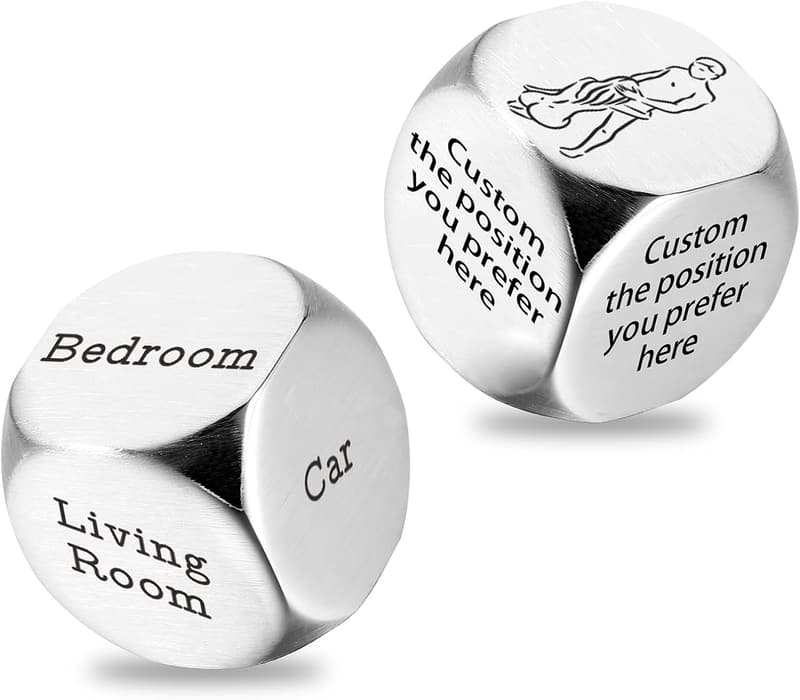 Couples Game Dice for Date Night & Anniversary Gifts
